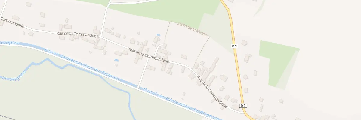 Plan du 22 Rue de la Commanderie à Montigny-l’Allier