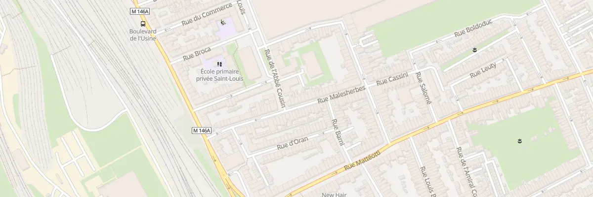 Plan du 49 Rue Malesherbes à Lille