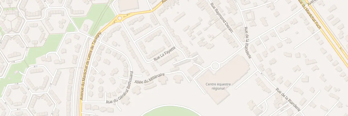 Plan du 54 Rue La Fayette à Marcq-en-Barœul