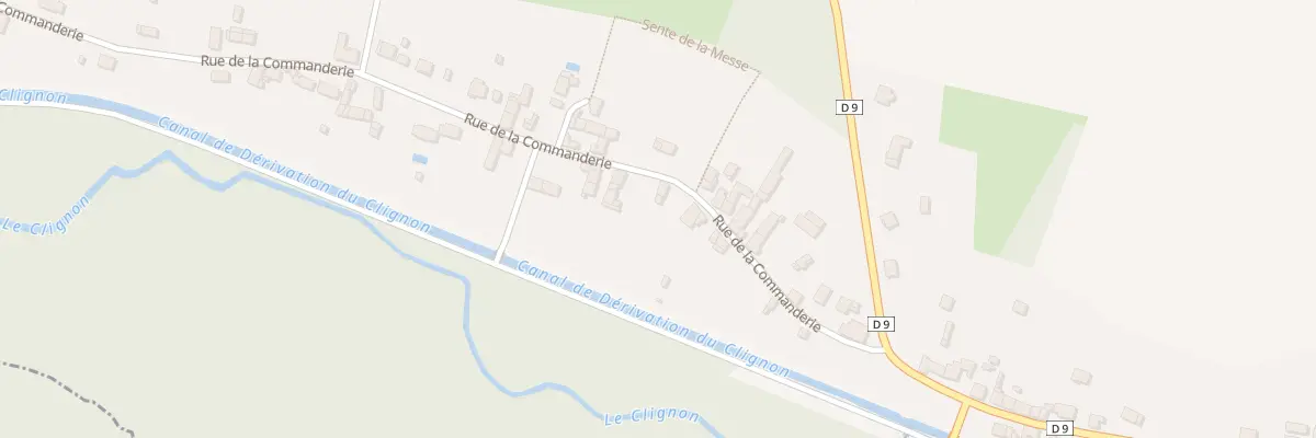 Plan du 15 Rue de la Commanderie à Montigny-l’Allier