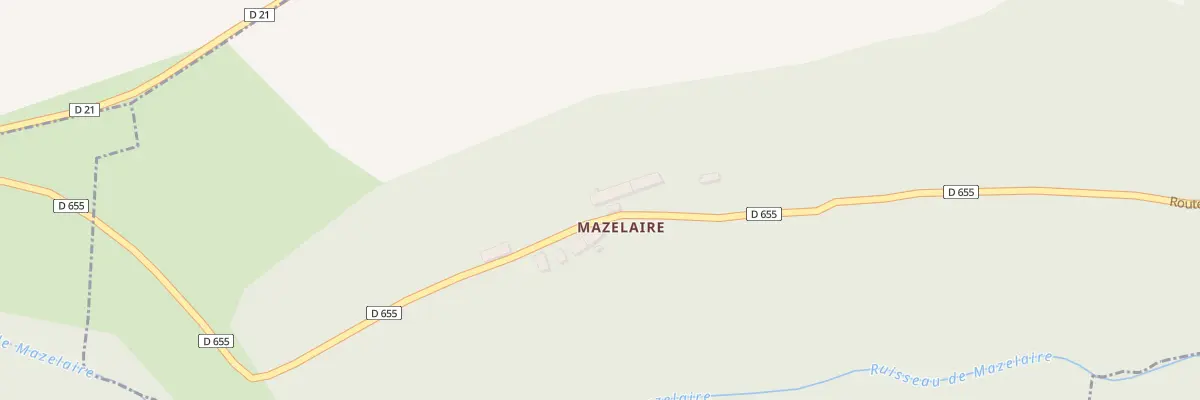 Plan du 5124 Mazelaire à Molompize