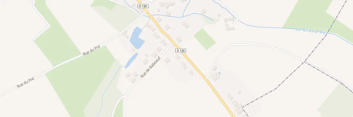 Plan du 558 Rue du Marais le Bas à Grandrû
