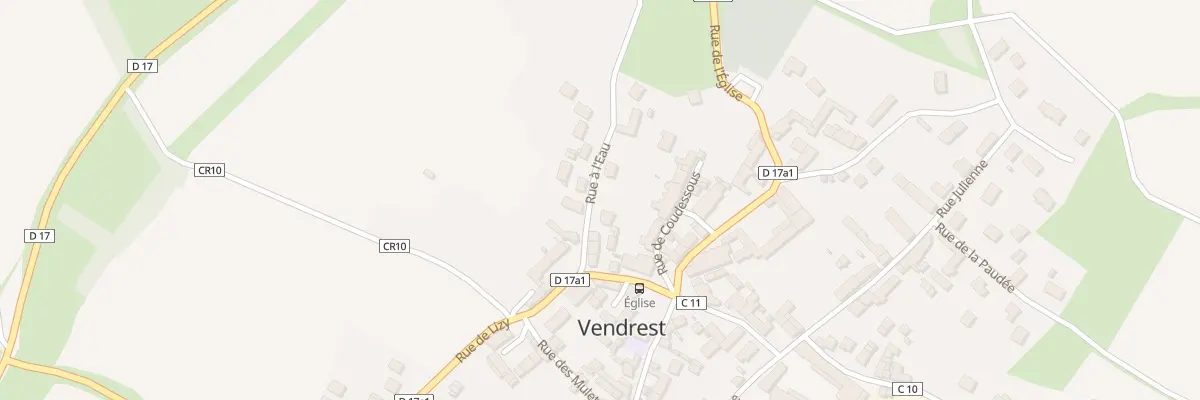 Plan du 2B Rue à l’Eau à Vendrest