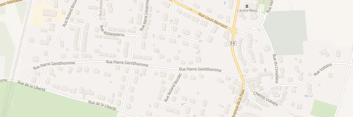 Plan du 186 Rue Pierre Gentilhomme à Garchizy