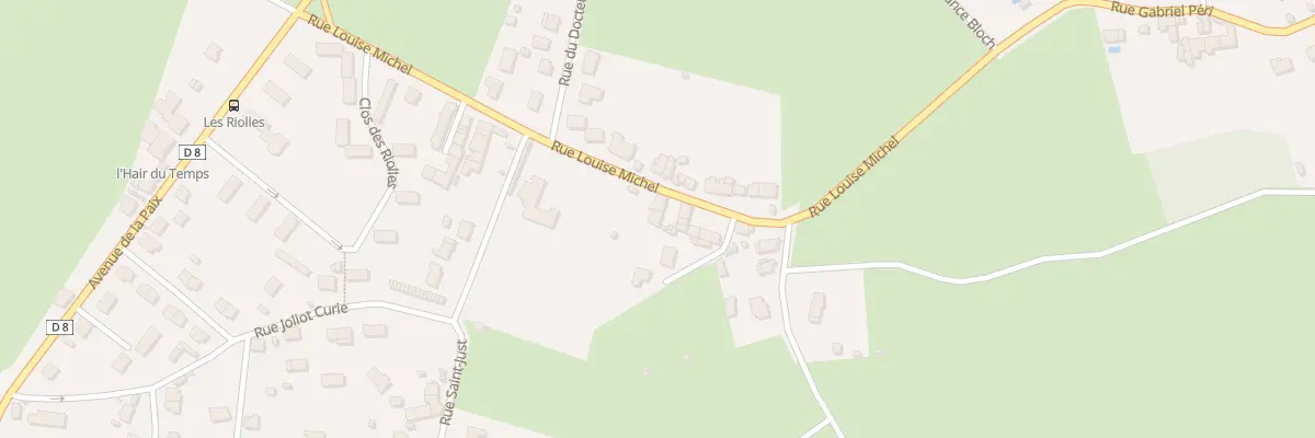 Plan du 300 Rue Louise Michel à Garchizy