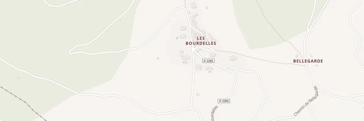 Plan du 7005F Les Bourdelles au Pradal