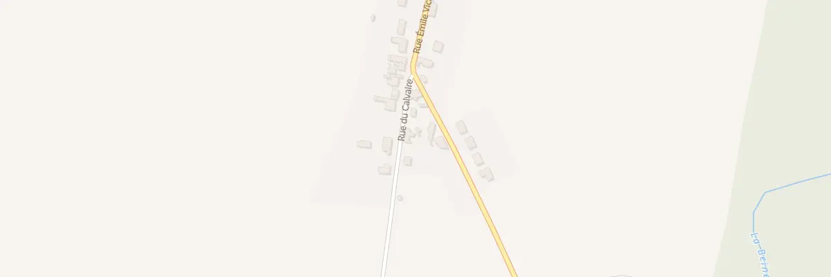 Plan du 61 Rue du Calvaire à Brouchy