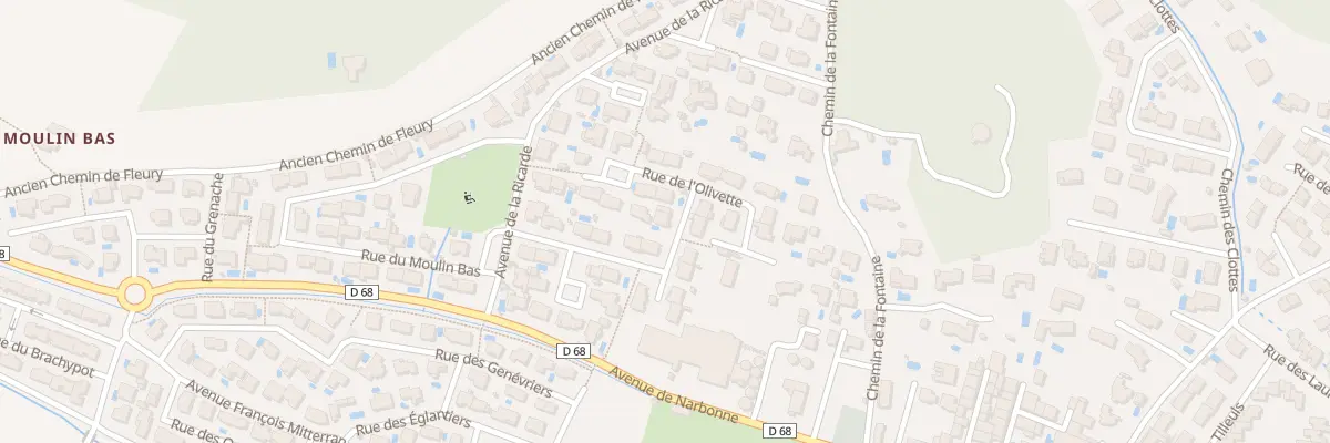 Plan du 11 Lot Les Hauts de la Clape à Armissan