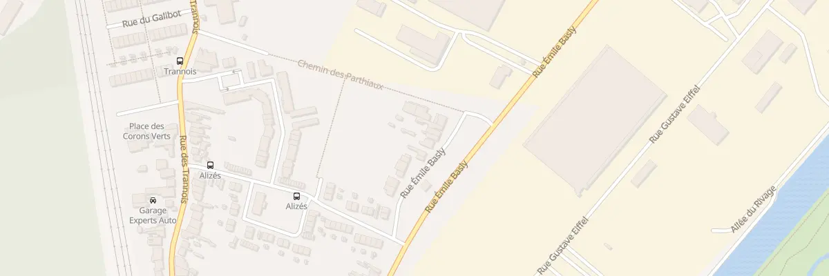 Plan du 505 Rue Emile Basly à Douai