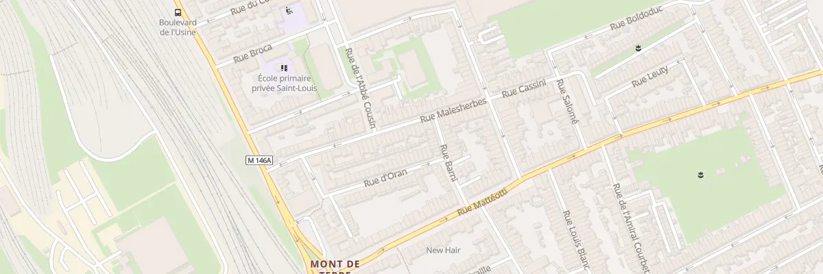 Plan du 46 Rue Malesherbes à Lezennes