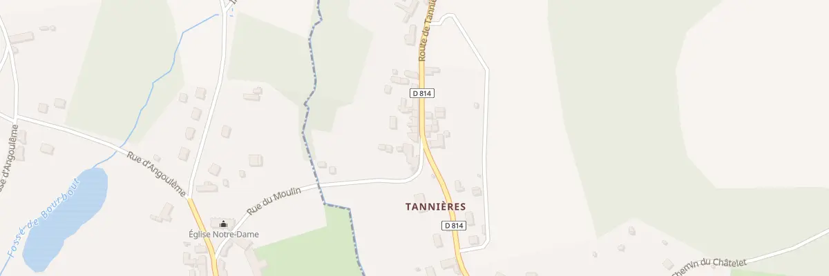 Plan du 28 Rte de Tannières à Montigny-Lengrain