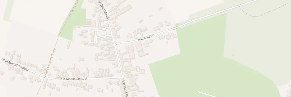 Plan du 149 Rue Danton à Roost-Warendin