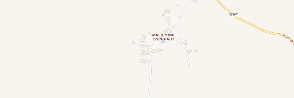 Plan du 10 Rue de Malicorne d’En Haut à Bitry