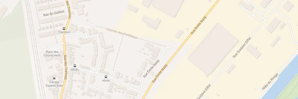 Plan du 525 Rue Emile Basly à Douai