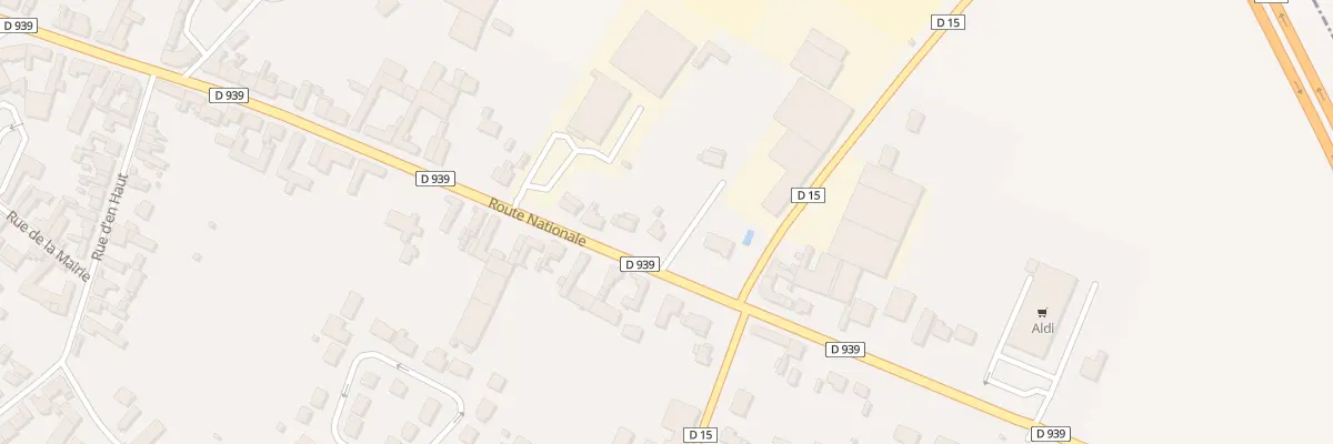 Plan du 121 Rte Nationale à Marquion