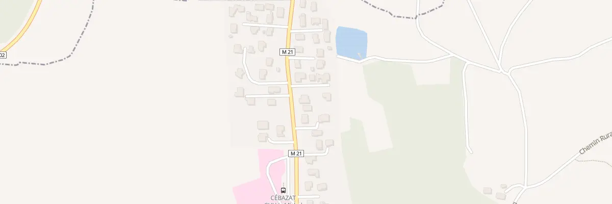 Plan du 84 Rue de Châteaugay à Cébazat