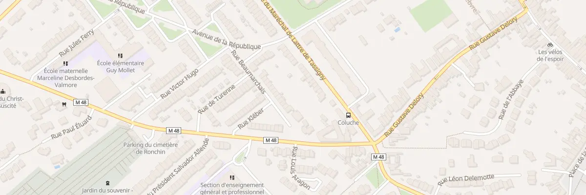 Plan du 19 Rue Beaumarchais à Ronchin