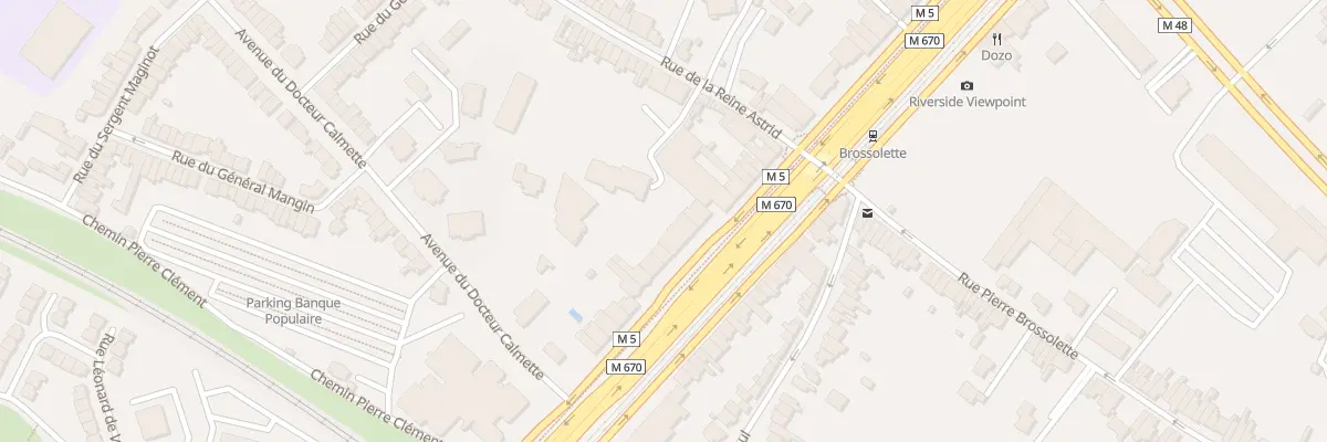 Plan du 224 Rue Reine Astrid à Marcq-en-Barœul