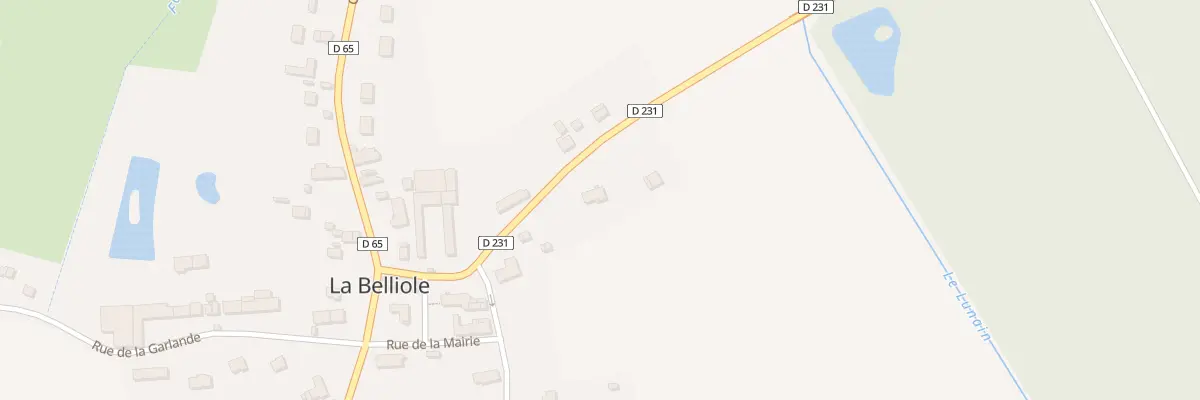 Plan du 4 Rue des Pervenches à La Belliole