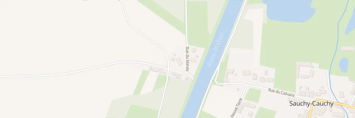 Plan du 4 Che de Rumaucourt à Sauchy-Cauchy