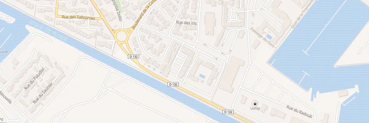 Plan du 7 Rue de l’Arsenal à Gruissan
