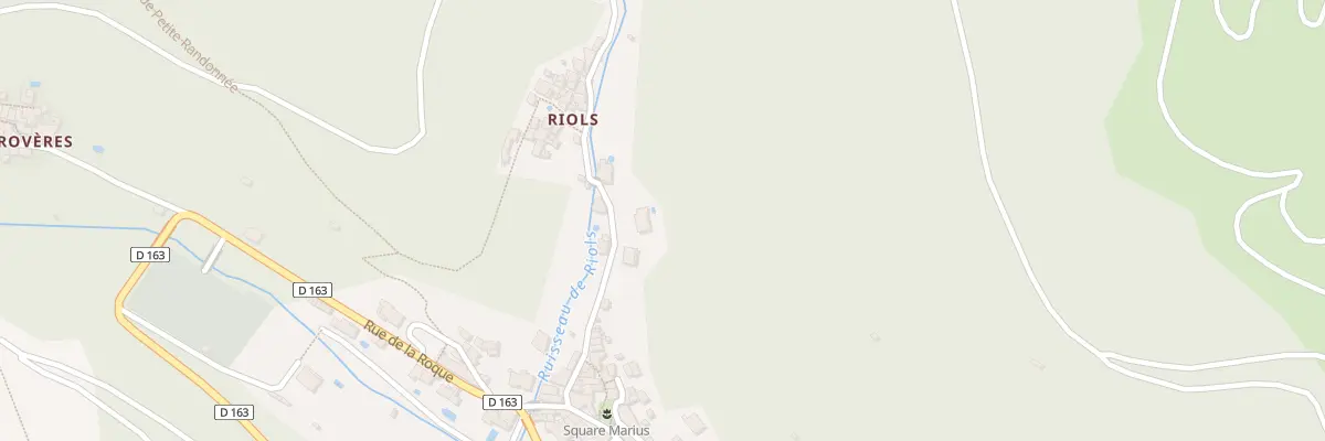 Plan du 6101 Rue de Riols à Graissessac