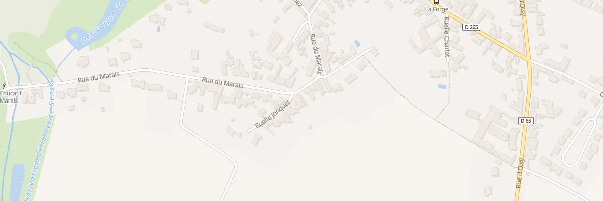 Plan du 279 Rue du Marais à Gœulzin