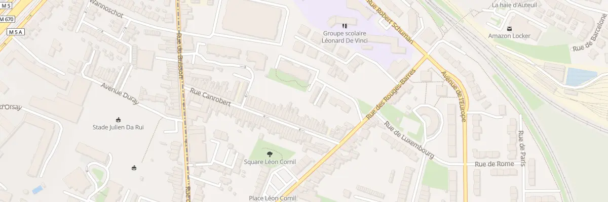 Plan du 28 Rue Canrobert à Marcq-en-Barœul