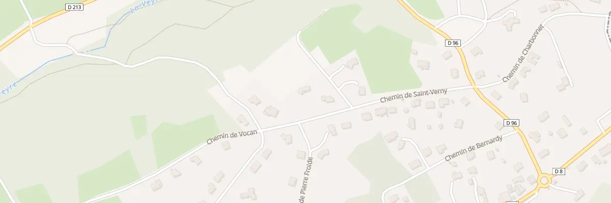 Plan du 4 Che de St Verny à Saint-Saturnin