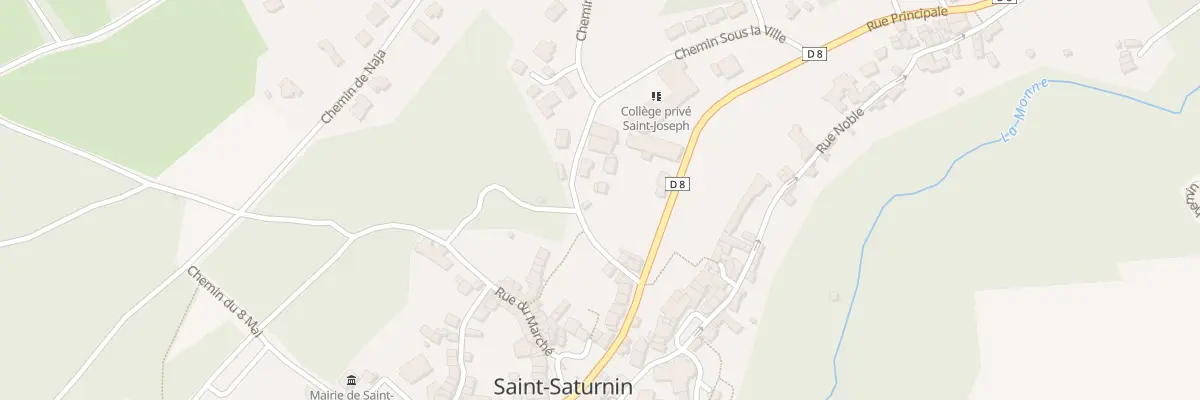 Plan du 5 Che sous la Ville à Saint-Saturnin