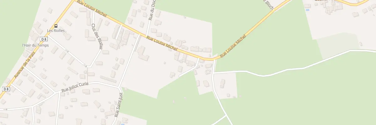 Plan du 334 Rue Louise Michel à Garchizy