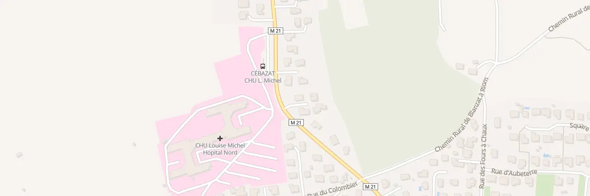 Plan du 54 Rue de Châteaugay à Cébazat