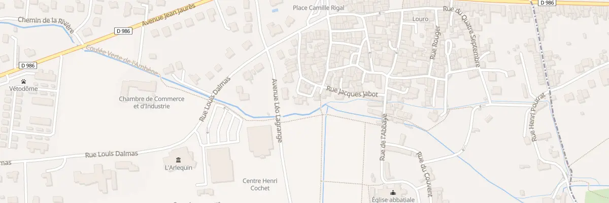 Plan du 12 Rue des Vergers à Mozac