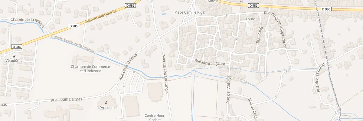 Plan du 8 Rue des Vergers à Mozac