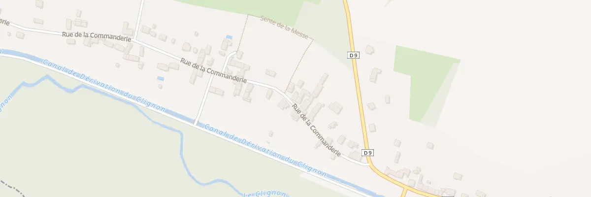 Plan du 16 Rue de la Commanderie à Montigny-l’Allier