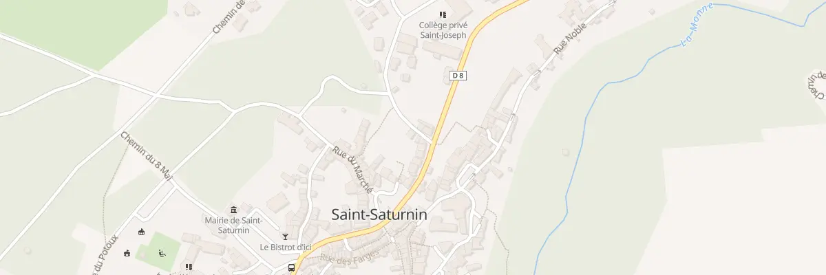 Plan du 6000 Chem de Laspouze à Saint-Saturnin
