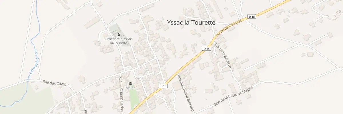 Plan du 6B Rue des Quartillons à Yssac-la-Tourette