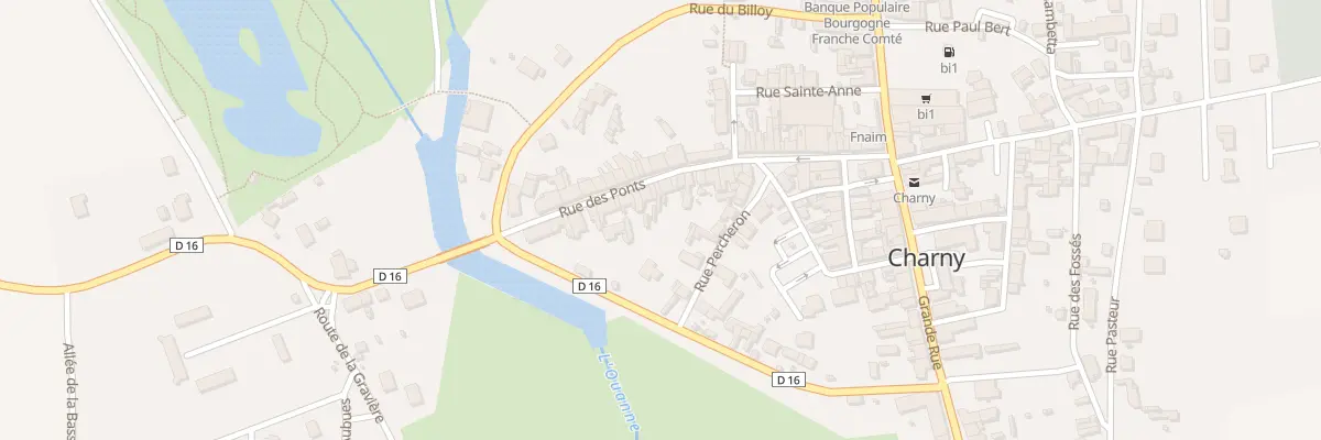 Plan du 29 Rue des Ponts à Charny Orée de Puisaye