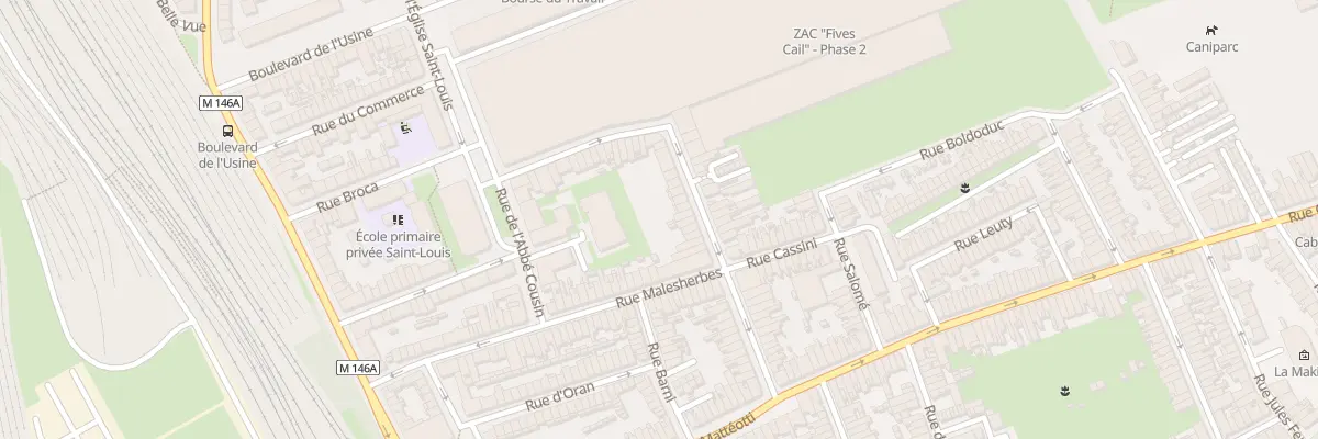 Plan du 20 Rue Aristote à Lille