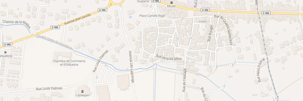 Plan du 21 Rue des Vergers à Mozac