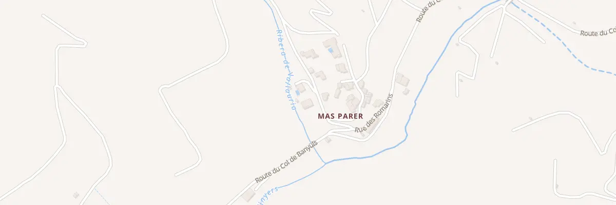 Plan du 1 Rte de Baillaury à Banyuls-sur-Mer