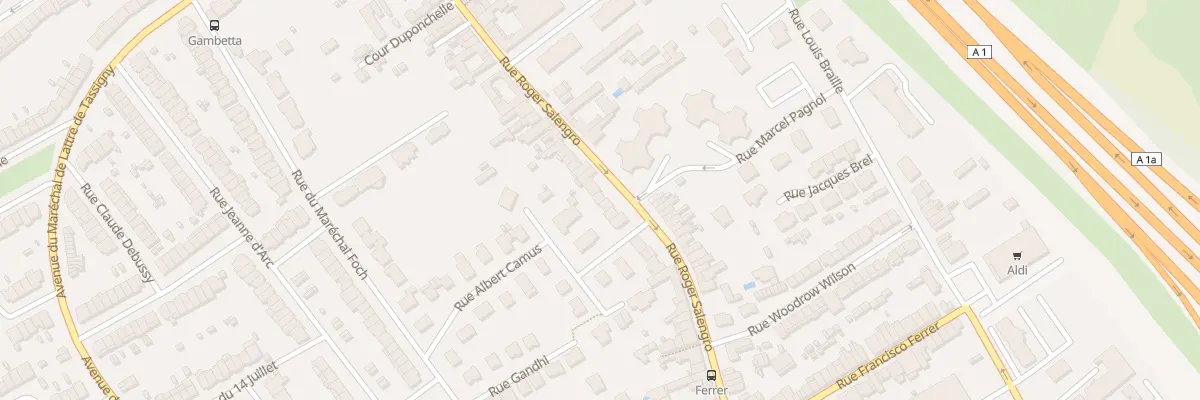 Plan du 177G Rue Roger Salengro à Ronchin