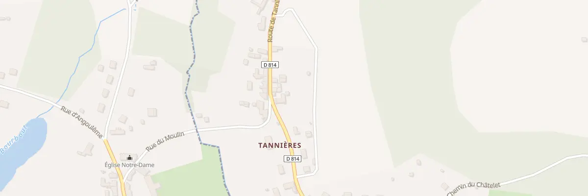 Plan du 11 Rte de Tannières à Montigny-Lengrain