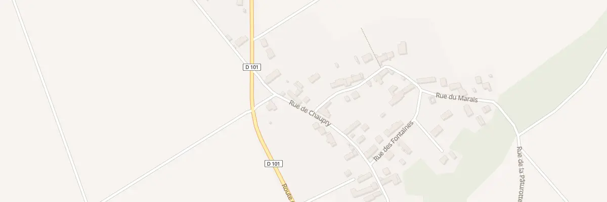 Plan du 19 Rue de Chaupry à Châtenay-sur-Seine