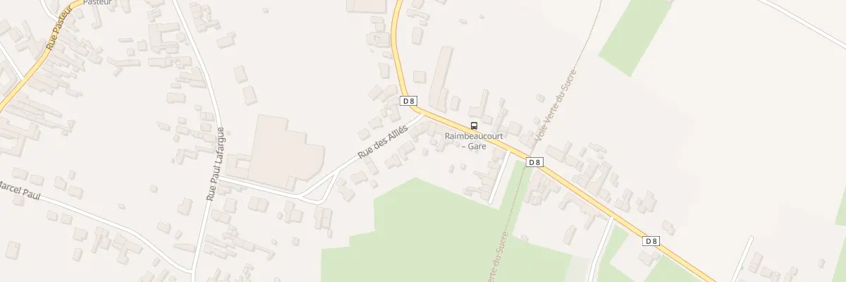 Plan du 267 Rue des Soeurs Bouquerel à Raimbeaucourt