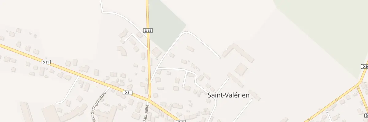 Plan du 12 Rue des Marèchaux à Saint-Valérien