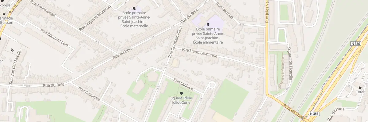 Plan du 49 Rue Henri Lestienne à Lille