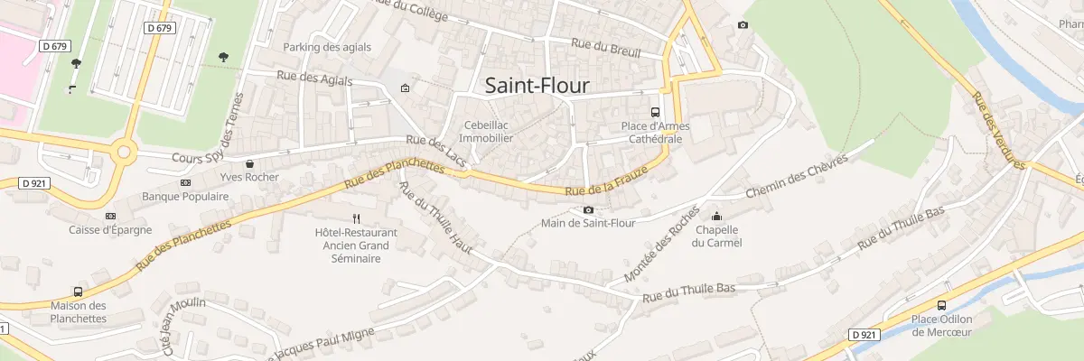 Plan du 15 Rue de la Rollandie à Saint-Flour