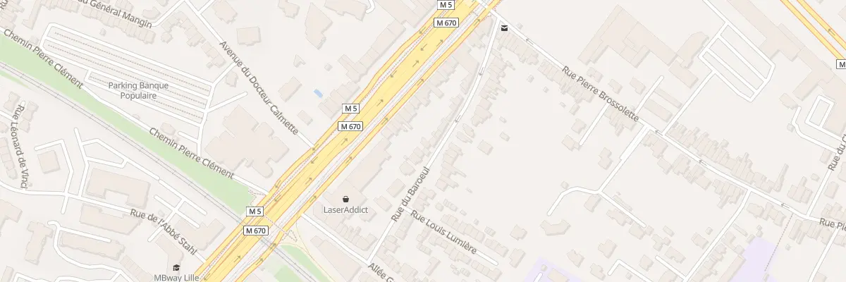 Plan du 54 Rue de Baroeul à Marcq-en-Barœul