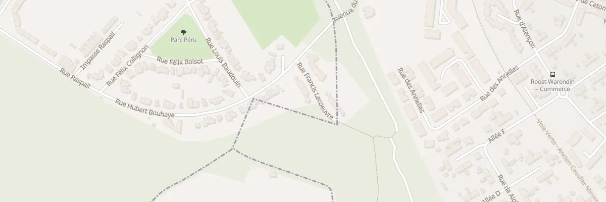 Plan du 4 Rue Francis Lecoeuvre à Auby